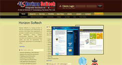 Desktop Screenshot of horizonsoftech.com